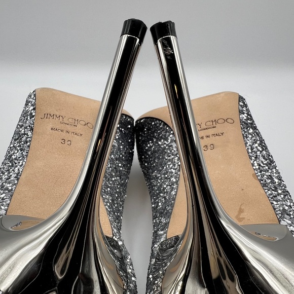 ✨💙JIMMY CHOO ROMY 85 PUMPS, SIZE 39 - Picture 12 of 13